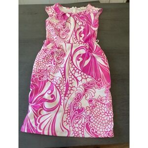 pink vintage KAFE sleeveless dress size small